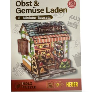Heuer - Miniatur-Bausatz Obst & Gemüse Laden