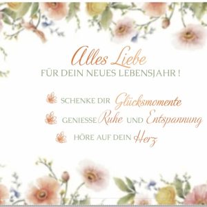 Heuer Naturkarte mit Umschlag "Alles Liebe 1"