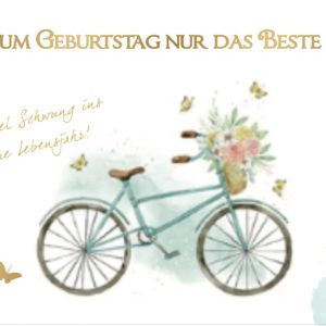 Heuer Naturkarte mit Umschlag "Nur das Beste"