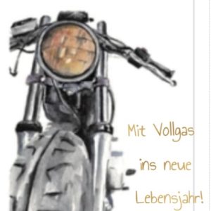 Heuer Naturkarte mit Umschlag "Zum Geburtstag 2"