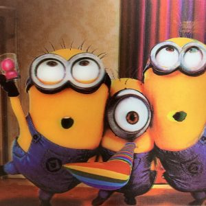 Heuer 3D Poster Minions – Fröhliches Trio
