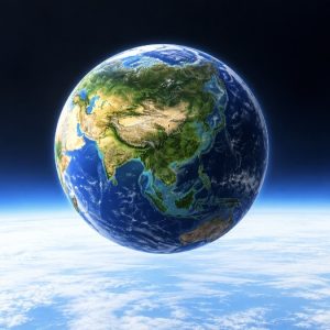 Heuer 3D Schlüsselanhänger Erde – Unser blauer Planet