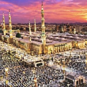 Heuer 3D Schlüsselanhänger Moschee im goldenen Abendlicht
