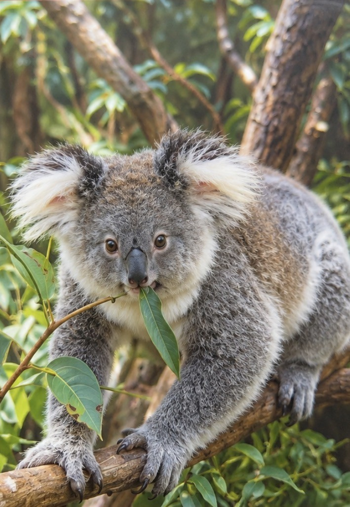Heuer 3D Poster Koala – Kleiner Baumkletterer