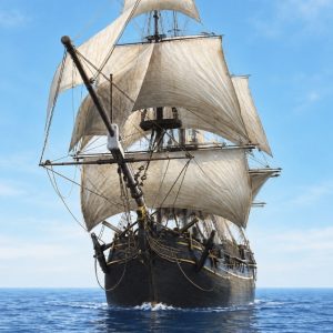 Heuer 3D Schlüsselanhänger Segelschiff – Auf zu neuen Horizonten