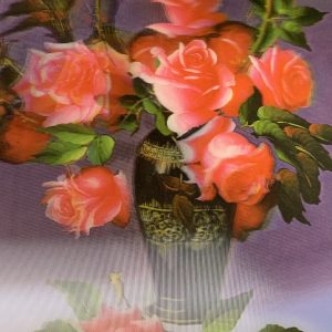 Heuer 3D Schlüsselanhänger Rosa Rosen – Romantische Blumengrüße