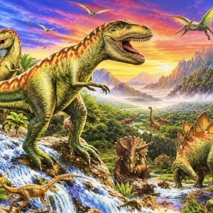 Heuer 3D Poster Dinosaurier – Reise in die Urzeit